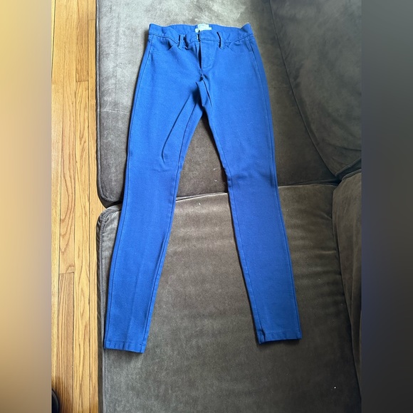 J. Crew The Gigi Pant Women Skinny Low Cut Waist Pants SZ 00 Good Condit… - Picture 2 of 9